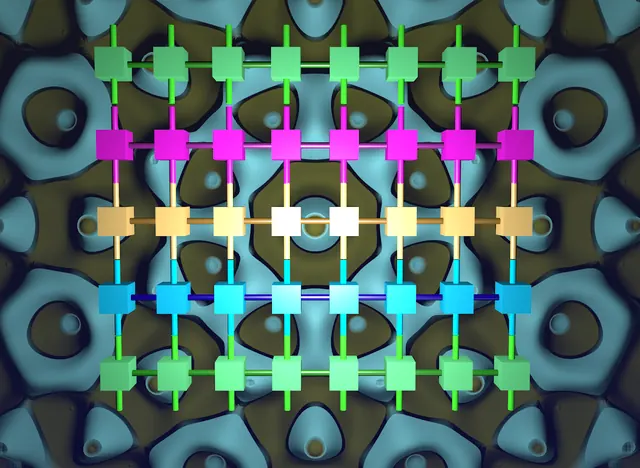 Tensor network method for real-space topology in quasicrystal Chern mosaics