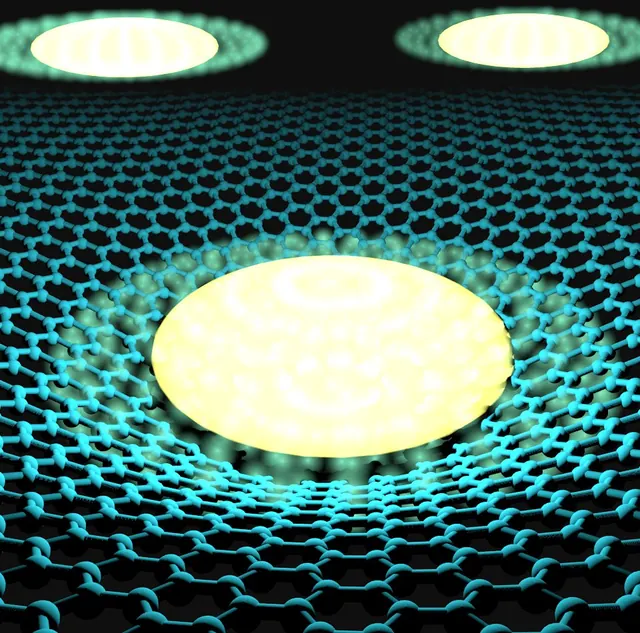 Correlations in the elastic Landau level of spontaneously buckled graphene