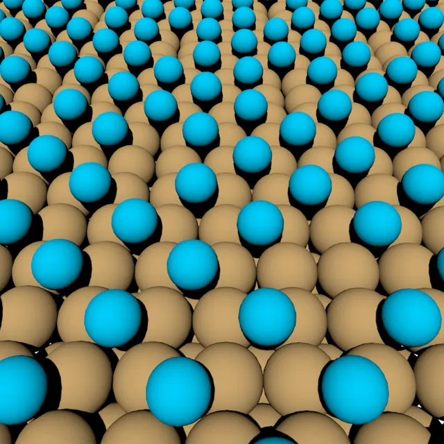 A kilobyte rewritable atomic memory